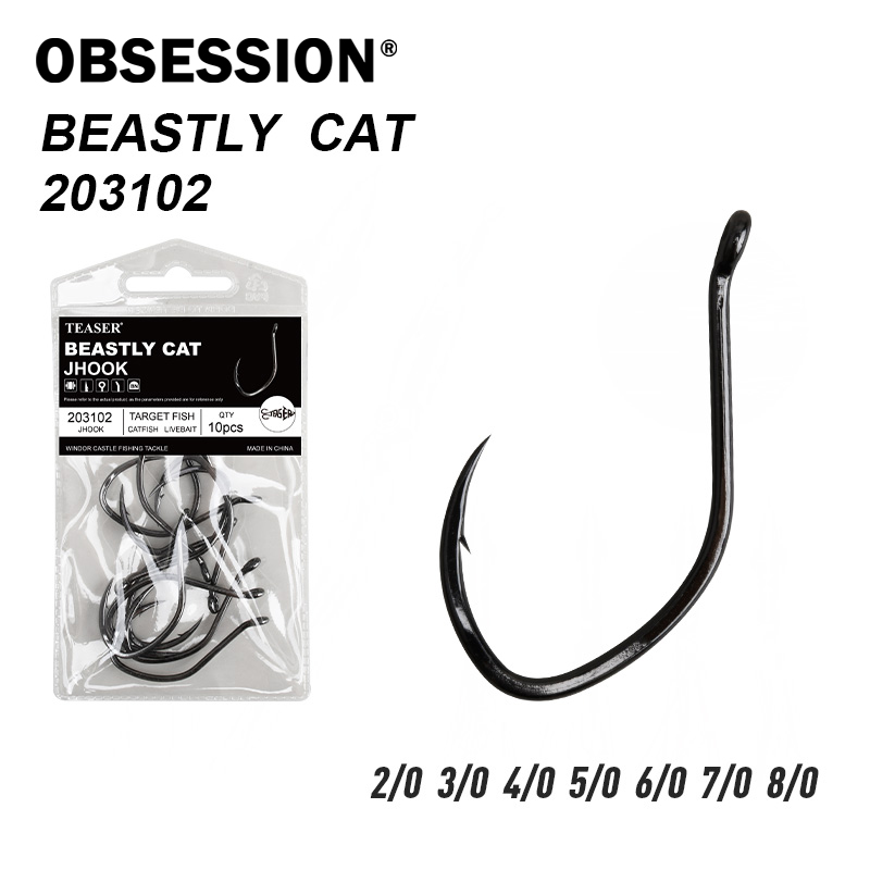 Fishing Hook Circle - OBSESSION 203102 10 adet/paket Tuzlu Su