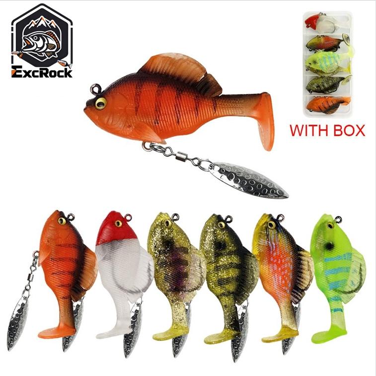 Fishing Hook Weedless - 6 Adet Yumuşak Balıkçılık Yemi Önceden