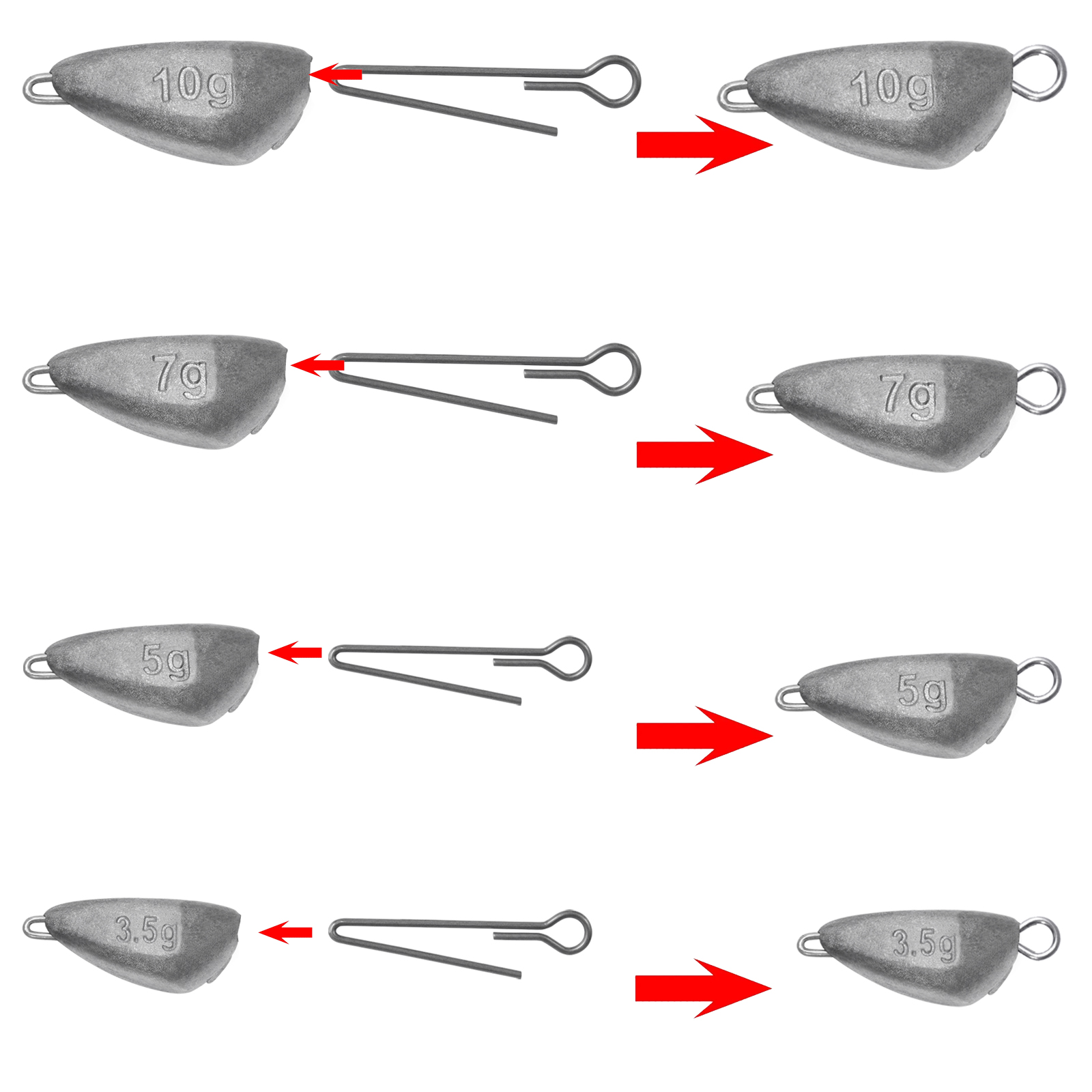 SAMOLLA 5 adet Jig Kafa Balıkç - Fishing Hook Jig incelemesi ve fiyatı