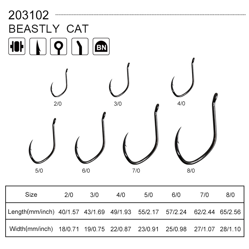 OBSESSION 203102 10 adet/paket - Fishing Hook Circle incelemesi ve fiyatı